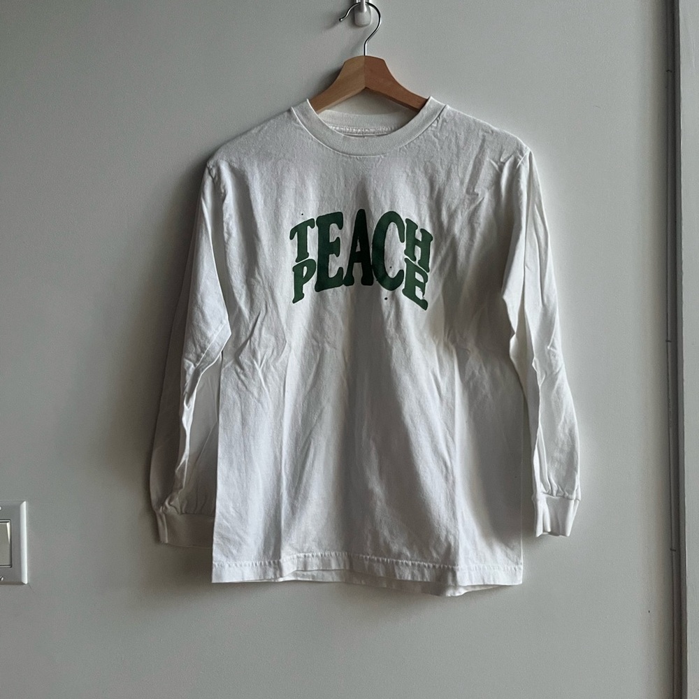 Jjjjound teach peace longsleeve in size S
